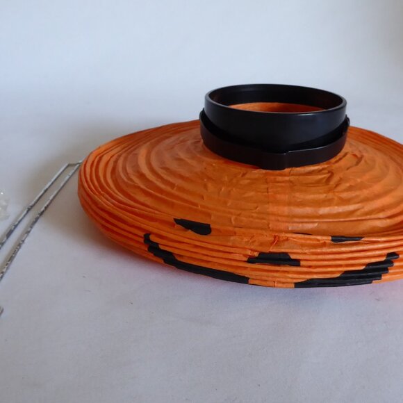 NEW BOSTON WAREHOUSE HALLOWEEN PUMPKIN PAPER BATTERY POWERED LANTERNS (LOT OF 5) - Picture 11 of 15